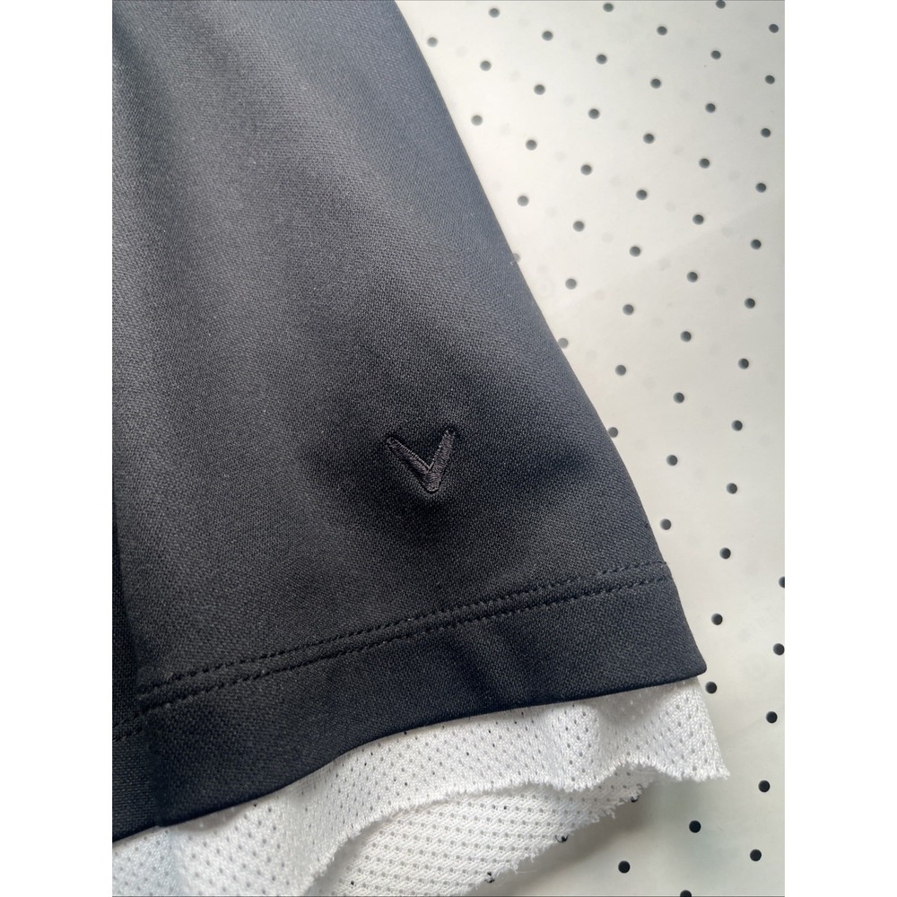 Callaway Opti-Dri Black White Golf Skort Athletic Tennis Skirt Women's Medium - Picture 7 of 12